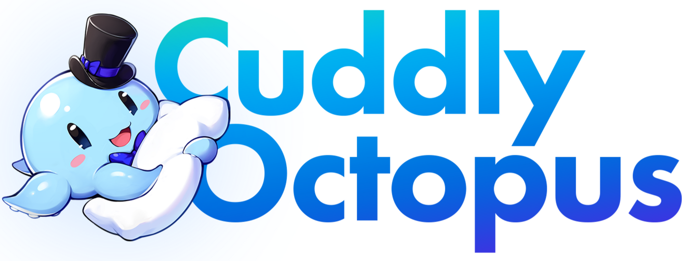 Cuddly Octopus Brand Logo of Cuddly Octopus